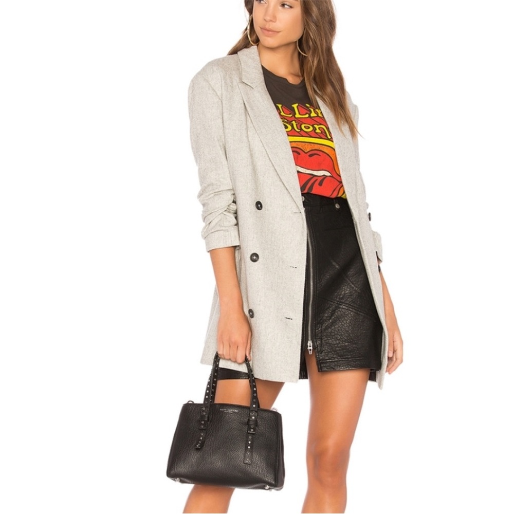 Line & Dot CHARCOAL GREY oversized blazer